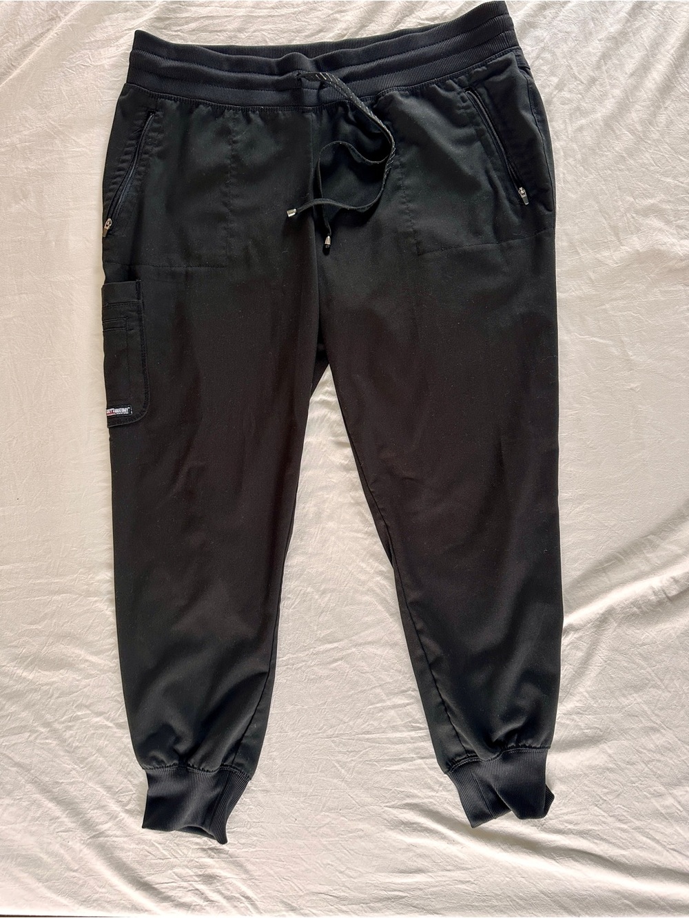 Black Jogger Scrubs